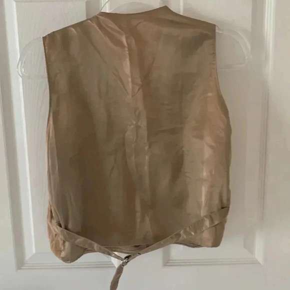 Reversible suede and corduroy vest - Picture 4 of 10